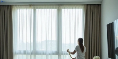 Delicate sheer drape cleaning huntingdale-vic Matty Curtain Cleaning