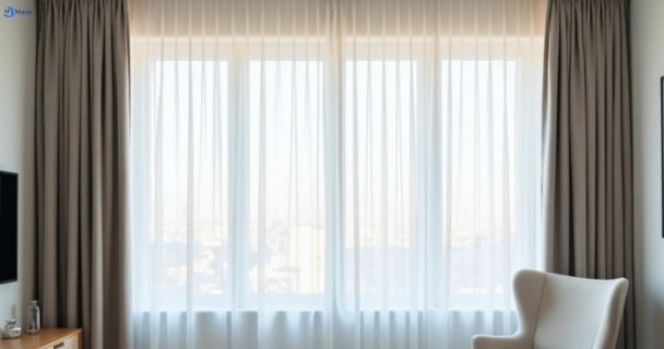 Restored vibrant drapes in huntingdale-vic QLD after Matty Curtain Cleaning